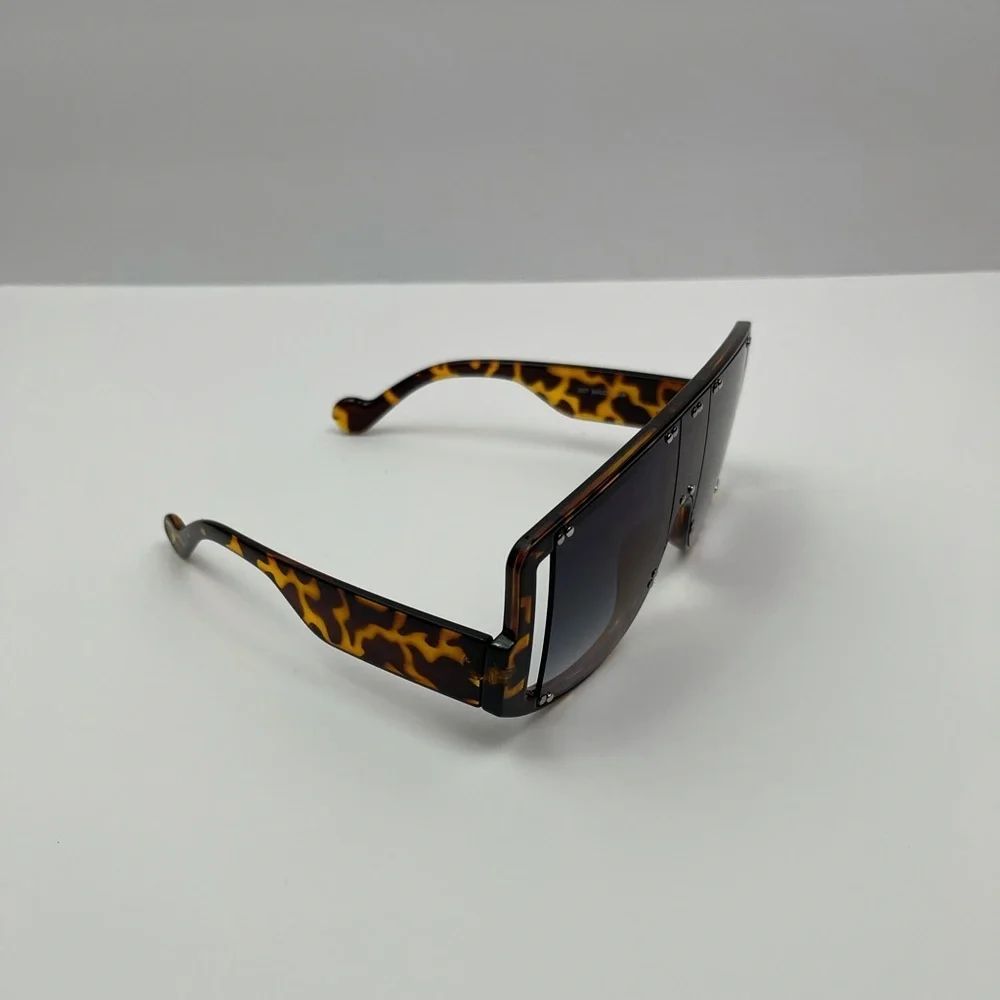 Oversized Flat Top Sunglasses